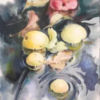 Акварельный урожай