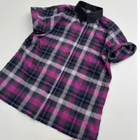 Работа с тканью в клетку. Раскрой + пошив