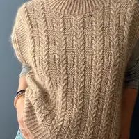 Жилет с узором колоски Herbarium