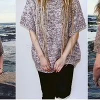 Женский джемпер оверсайз Pippi