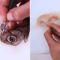 Рисуем иллюстрацию «Зайчик малыш»