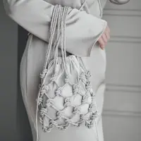 Авоська из блестящего шнура