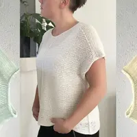 Топ из льна «Hor no11»