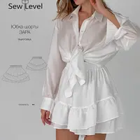 Юбка-шорты Зара. Размер 40-52. Рост 161-166