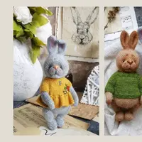 Зайка в одежде