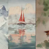 Акварельные вершины