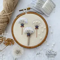 Одуванчик с жемчугом