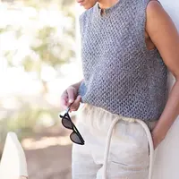 Свободный ажурный топ Ral