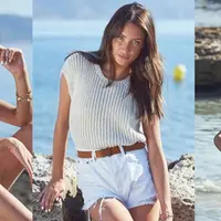 Топ резинкой Ribbed Tee