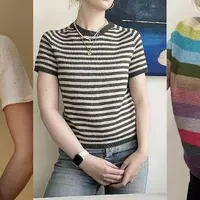 Топ полосками Tombo