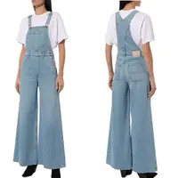 Джинсовый полукомбинезон