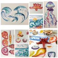 Дары моря. Мини-курс по декоративному пейзажу