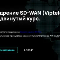 Внедрение SD-WAN (Viptela). Продвинутый курс
