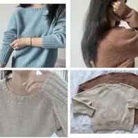 Модный свитер с анатомическим регланом Need More