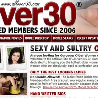 AllOver30 - доступ к контенту со зрелыми женщинами