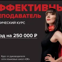 Эффективный преподаватель. Выход на 250 000