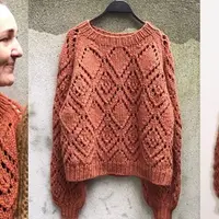 Ажурный свитер Clotilde