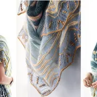 Красивая шаль Sabr