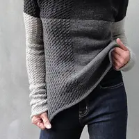 Свитер цветными блоками TextureTide