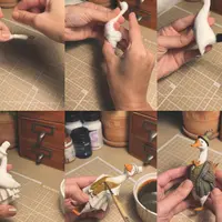 Ватные игрушки: Гусь