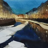 Ночь в городе