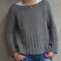 Пуловер без швов Grey Morlaix