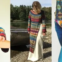 Пальто двухсторонним жаккардом A Winter Wedding