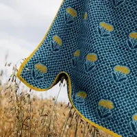 Жаккардовый платок с цветами Achillea