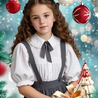 Набор CU-595. Новогодние коллажи