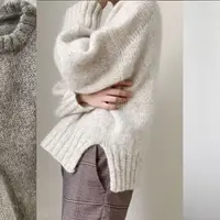 Джемпер оверсайз с японским плечом Sweater no.14