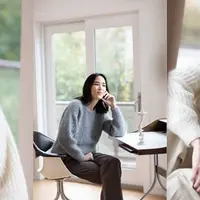 Свитер рыбацкой резинкой Spindel