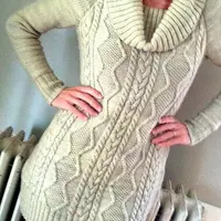 Вязание туники с косами Dallas