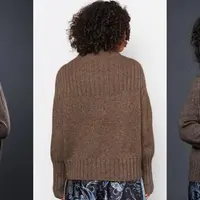 Женский свитер спицами Tilda