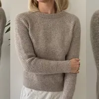 Пуловер текстурным узором Barnsley