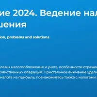 Налогообложение 2024. Ведение налогового учета, проблемы и решения