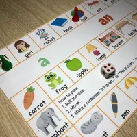 Грамматические настольные игры