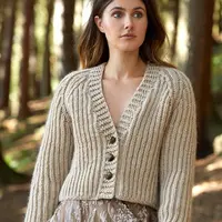 Кардиган из толстой пряжи Beda