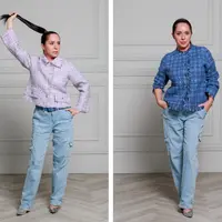 Техника войлочного твида. Жакет Шанель