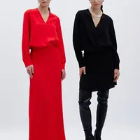 Платье в двух длинах, выкройка №1186