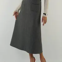 Юбка Оксфорд на подкладке