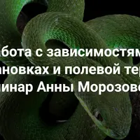 Работа с зависимостями в расстановках и полевой терапии