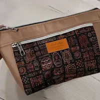 Косметичка с карманом