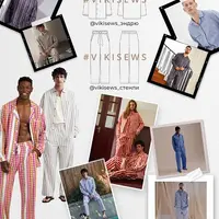 Эндрю Сорочка пижамная и Стенли брюки пижамные