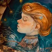 Загадочный портрет в акварели: создание иллюстрации с деталями