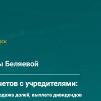 Налоговый учет расчетов с учредителями: финансирование компании, продажа долей, выплата дивидендов