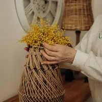 Плетение из бумажной лозы