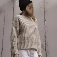 Текстурный свитер Cerata с японским плечом