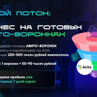 Бизнес на готовых Авито-воронках
