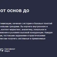 Полный курс SEO: от основ до эксперта