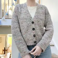 Женский кардиган реглан спицами сверху Step by Step Cardigan